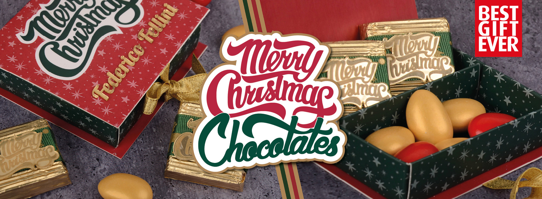 Merry Christmas Chocolate Box
